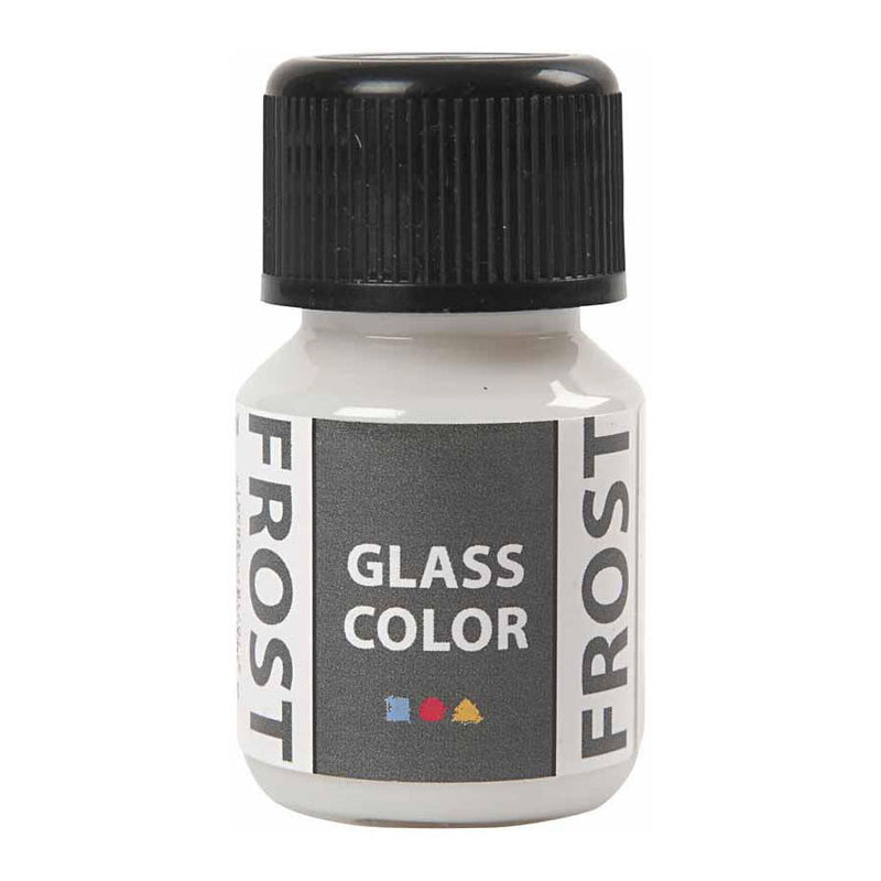 Load image into Gallery viewer, Creativ company glass color frost verf - wit, 30ml
