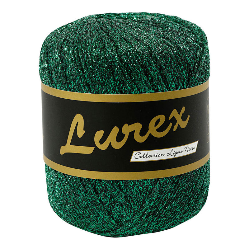 Load image into Gallery viewer, Creativ company lurex glitter garen groen, 160m
