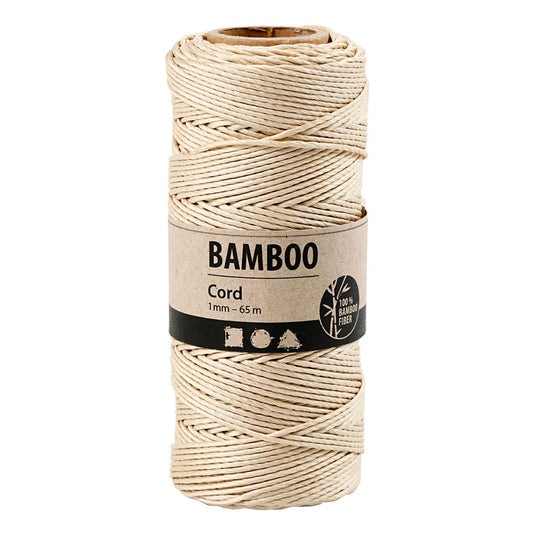 Creativ company bamboekoord off-white, 65m
