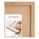 Creativ company houten linoleumhouder rechtshandig, 29x25cm