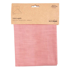 Creativ company stoffen servet roze, 42x42cm