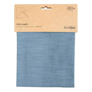 Creativ company stoffen servet pigeon blue, 42x42cm