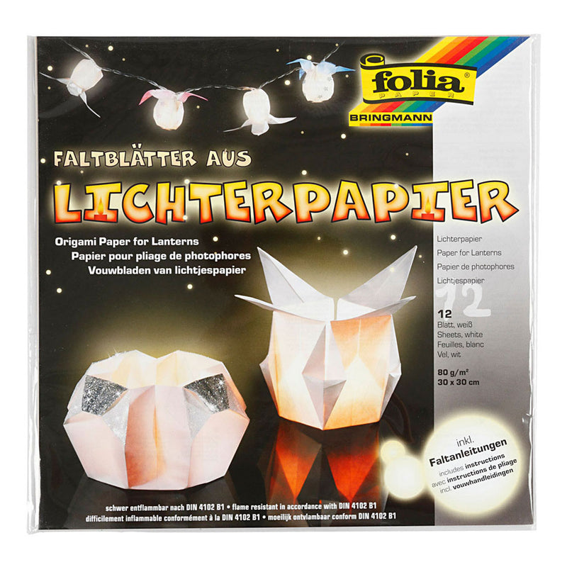 Load image into Gallery viewer, Creativ company lantaarnpapier wit, 30x30cm
