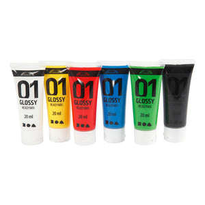 Creativ company https: www.cchobby.nl acrylverf-glossy-standaardkleuren-6x20-ml-1-doos