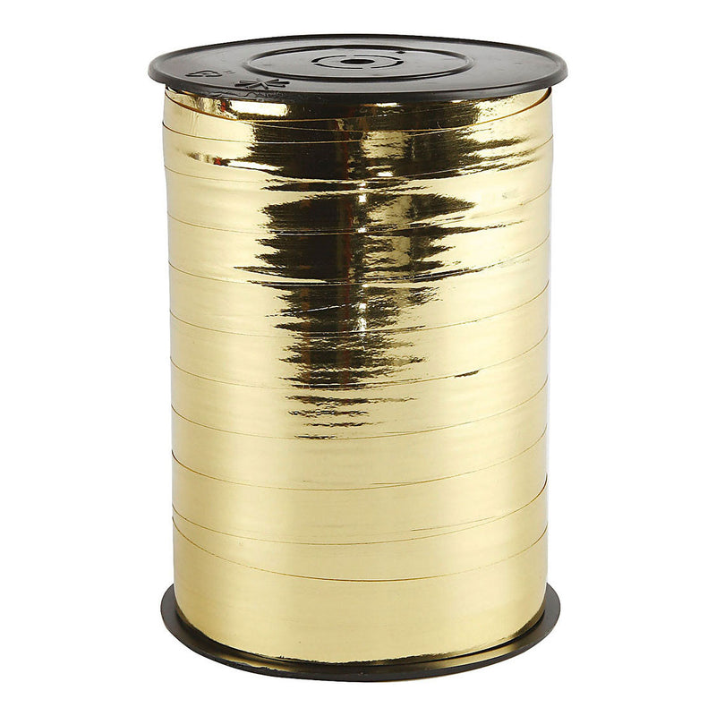 Afbeelding laden in galerijviewer, Creativ company cadeaulint goud metallic, 250m
