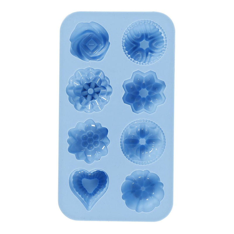 Load image into Gallery viewer, Creativ company siliconen gietmal cakejes blauw
