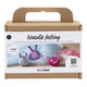 Creativ company https: www.cchobby.nl mini-hobbyset-naaldvilten-monster-diverse-kleuren-1-doos