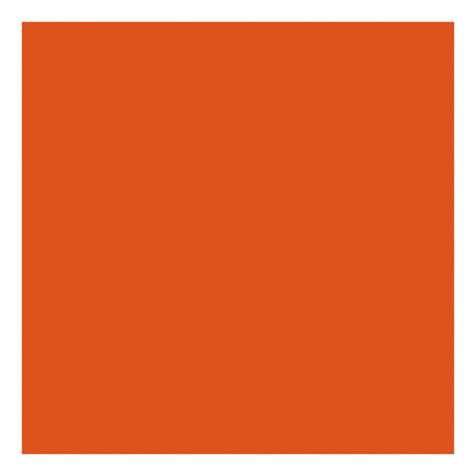 Creativ company textile color semi-dekkende textielverf - oranje, 500ml