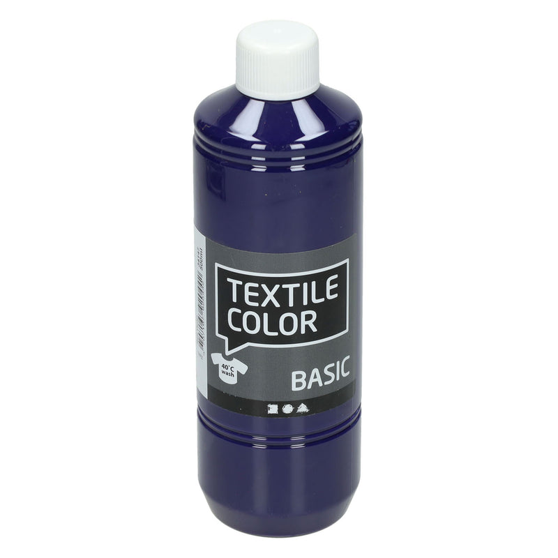 Load image into Gallery viewer, Creativ company textile color semi-dekkende textielverf - rood paars, 500ml
