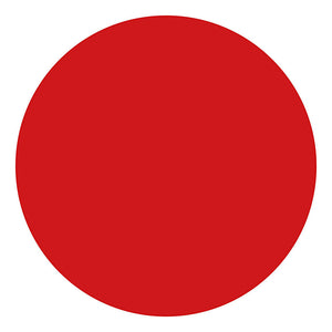 Creativ company textile color dekkende textielverf - rood, 250ml