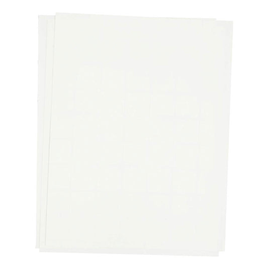 Creativ company transfer vellen, vel 21,5x28 cm, voor donker en licht textiel, wit, 3 vel 1 doos
