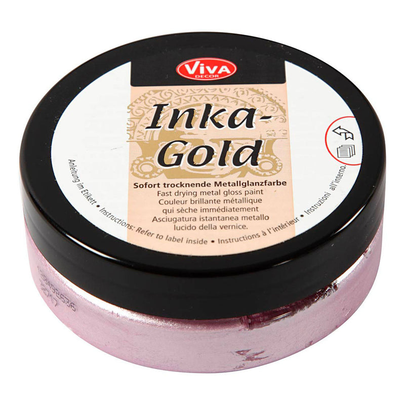 Load image into Gallery viewer, Creativ company inka-gold glanswax - rose quartz, 50ml
