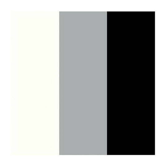 Creativ company plus color marker - zwart off-white rain grey, 3st.