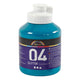 Creativ company acrylverf glitter voor kinderen - turquoise, 500ml