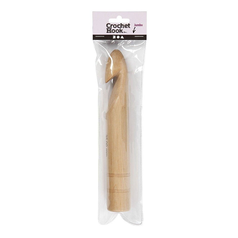 Load image into Gallery viewer, Creativ company hout haaknaald, 35cm
