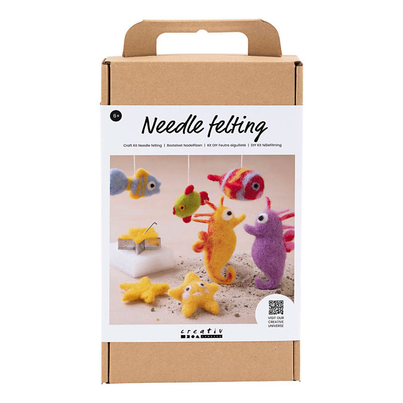 Load image into Gallery viewer, Creativ company hobbyset naaldvilten zeedieren
