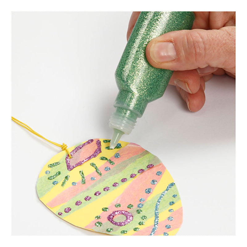 Load image into Gallery viewer, Creativ company glitterlijm diverse kleuren, 12x25ml
