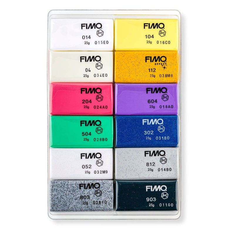 Load image into Gallery viewer, Creativ company fimo effect boetseerklei diverse kleuren, 12x25gram
