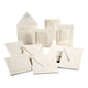 Creativ company http: www.cchobby.nl passepartout-kaarten-afmeting-kaart-10-5x15-12-5x12-5-cm-inhoud-kan-varieren-off-white-50-set-1-doos