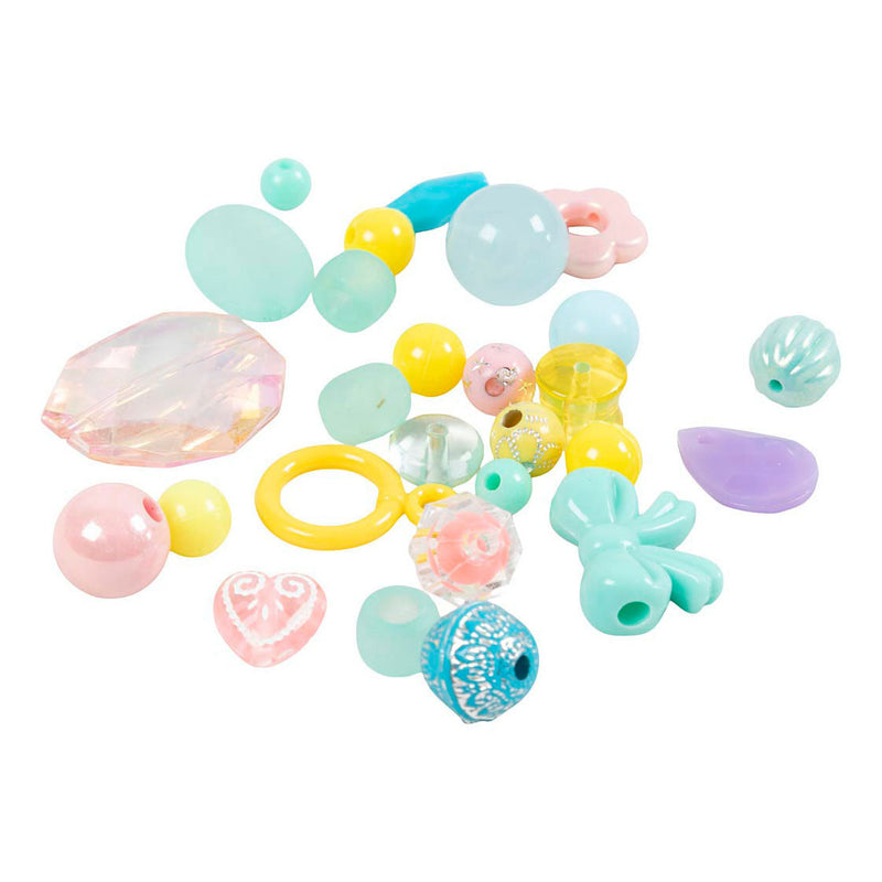 Load image into Gallery viewer, Creativ company kunststof kralen diverse kleuren, 700ml
