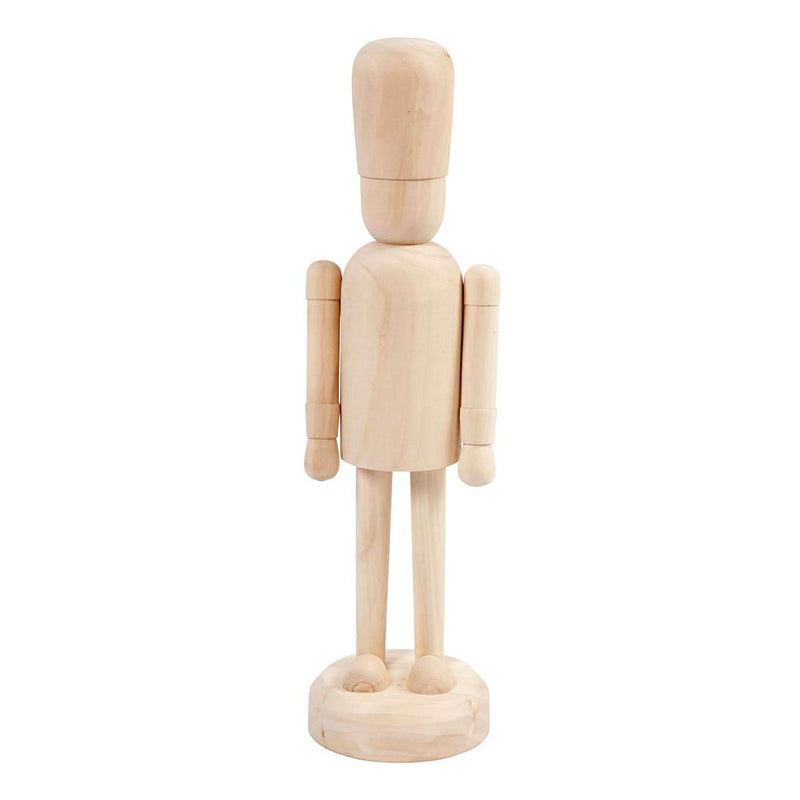 Load image into Gallery viewer, Creativ company houten figuur op voet, 45cm
