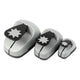 Creativ company ponsen set, grafische ster, afm 25+50+75 mm, 3 stuk 1 doos