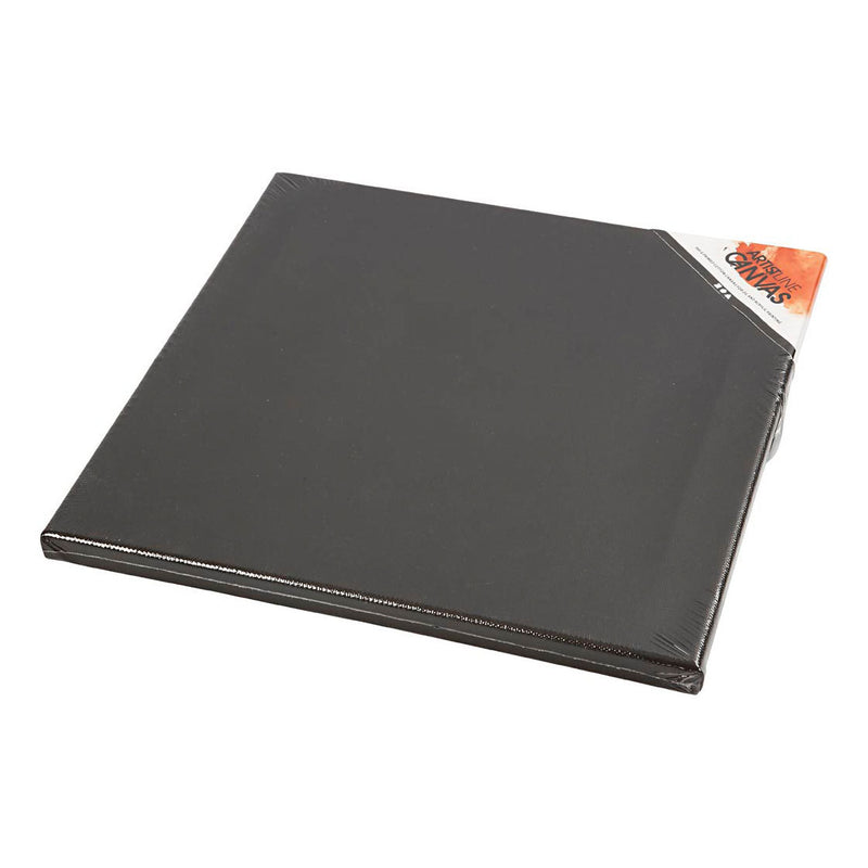Load image into Gallery viewer, Creativ company artistline canvas zwart 30x30cm, 10st.
