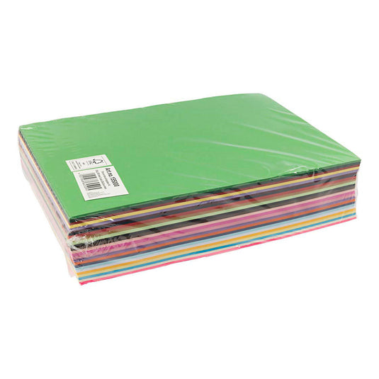 Creativ company toon-op-toon papier, a4, 130 gr, 20x25 div vellen, 500 vel 1 doos