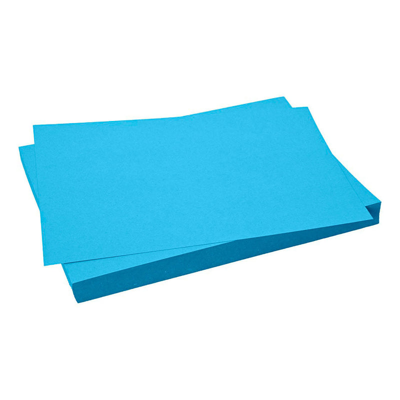 Load image into Gallery viewer, Creativ company gekleurd karton turquoise 270gr, 100 vellen
