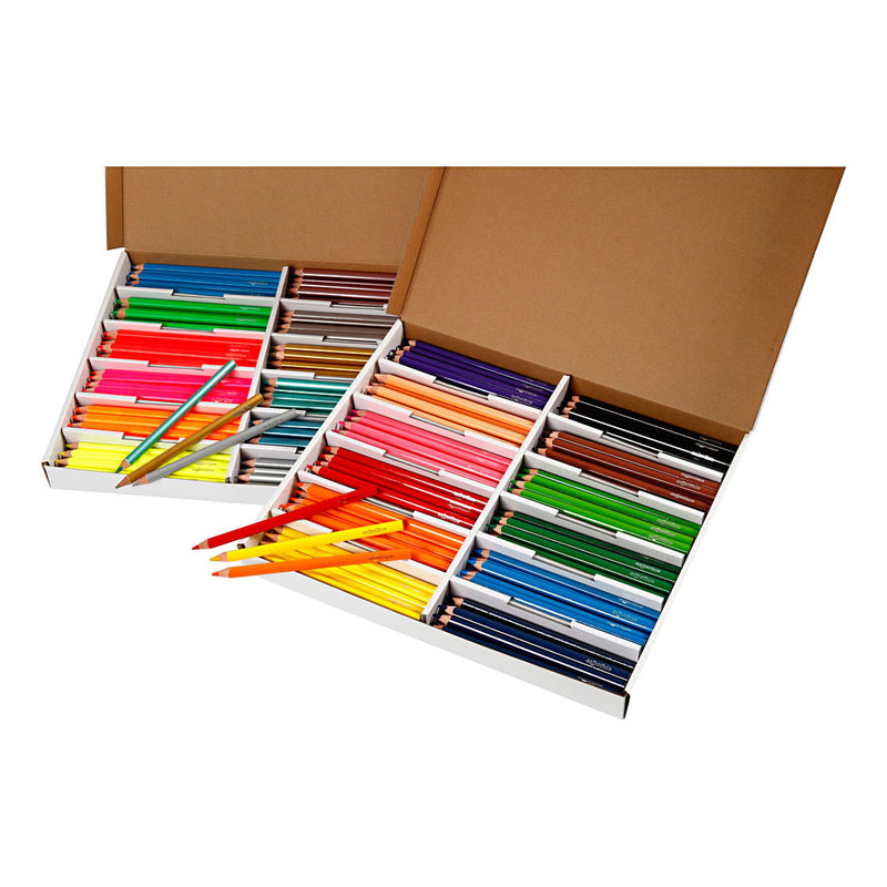 Afbeelding laden in galerijviewer, Creativ company kleurpotloden diverse kleuren, 288st.
