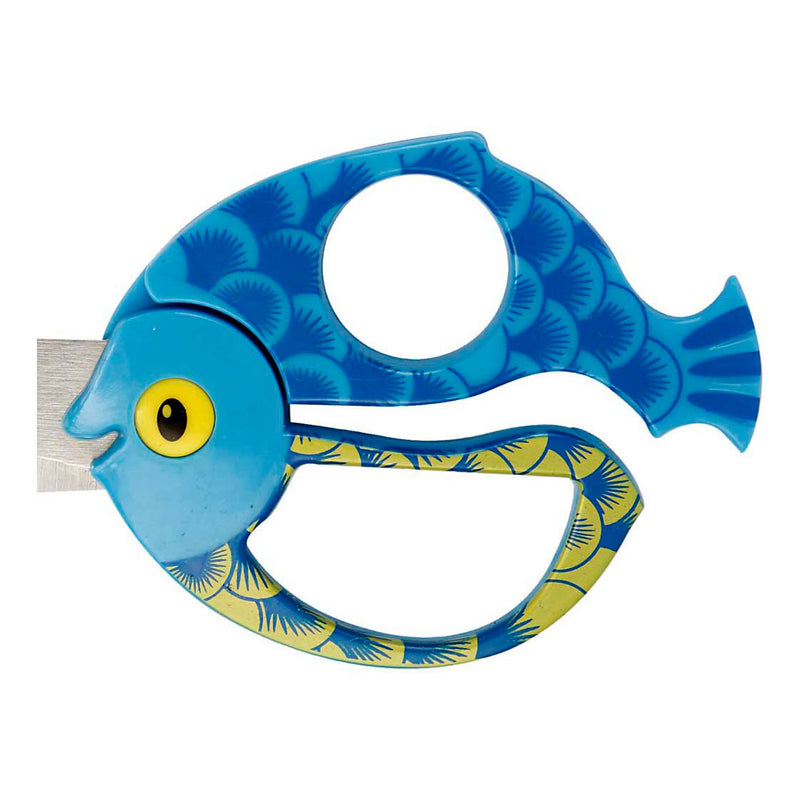 Load image into Gallery viewer, Creativ company fiskars kinderschaar met dierenmotief vis - 13cm
