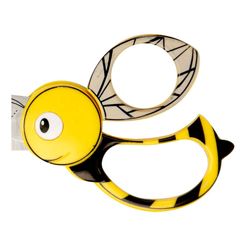 Load image into Gallery viewer, Creativ company fiskars kinderschaar met dierenmotief, bij, l: 13 cm, 1 stuk
