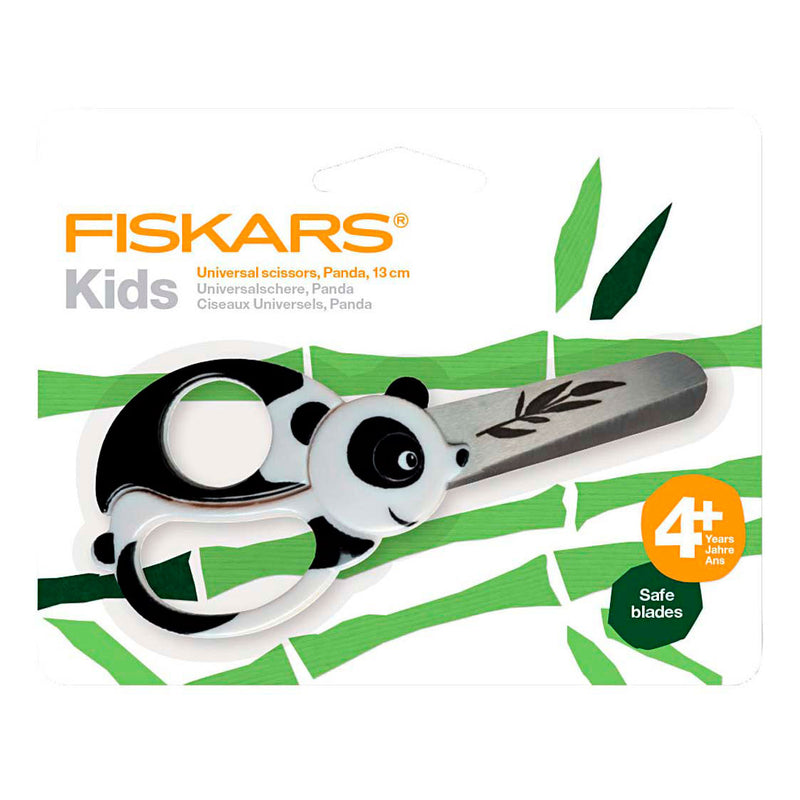 Load image into Gallery viewer, Creativ company fiskars kinderschaar met dierenmotief panda - 13cm
