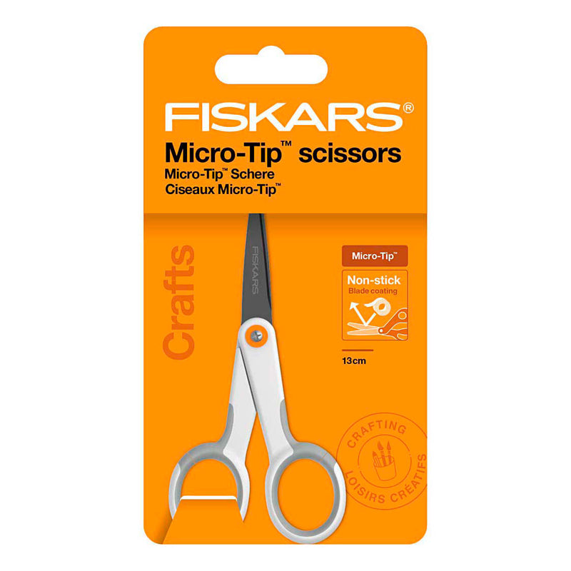Load image into Gallery viewer, Creativ company fiskars algemene schaar non-stick rechtshandig - 12cm
