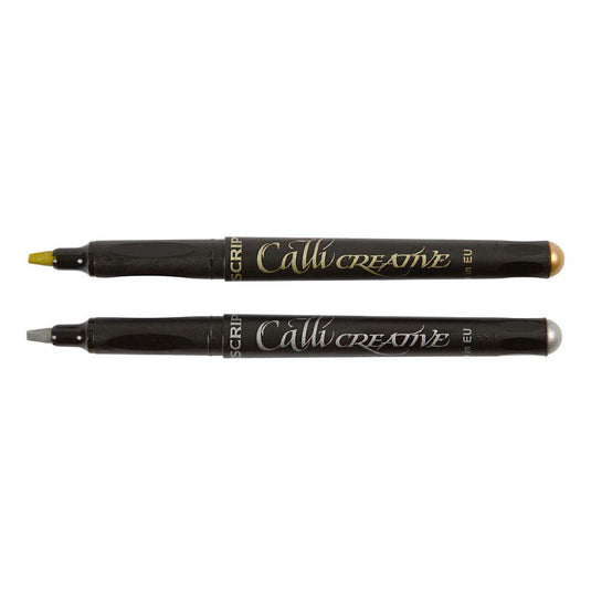 Creativ company http: www.cchobby.nl kalligrafeer-stiften-dikte-2-4-mm-2-stuk-1-doos
