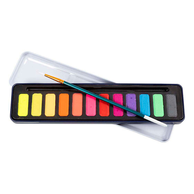 Load image into Gallery viewer, Creativ company aquarelset pastel kleuren - 12 kleuren
