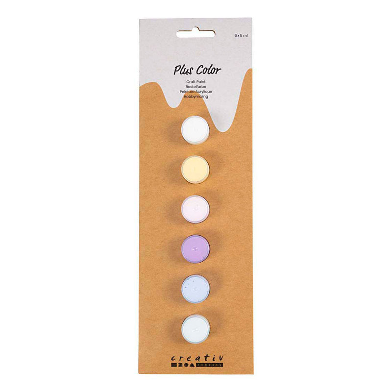 Afbeelding laden in galerijviewer, Creativ company plus color acrylverf pastelkleuren - 6x5ml.
