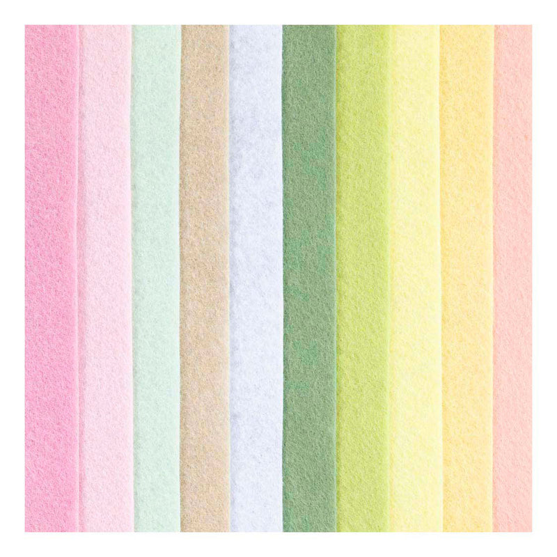 Load image into Gallery viewer, Creativ company hobbyvilt a4 dikte 2mm pastelkleuren - 10st.

