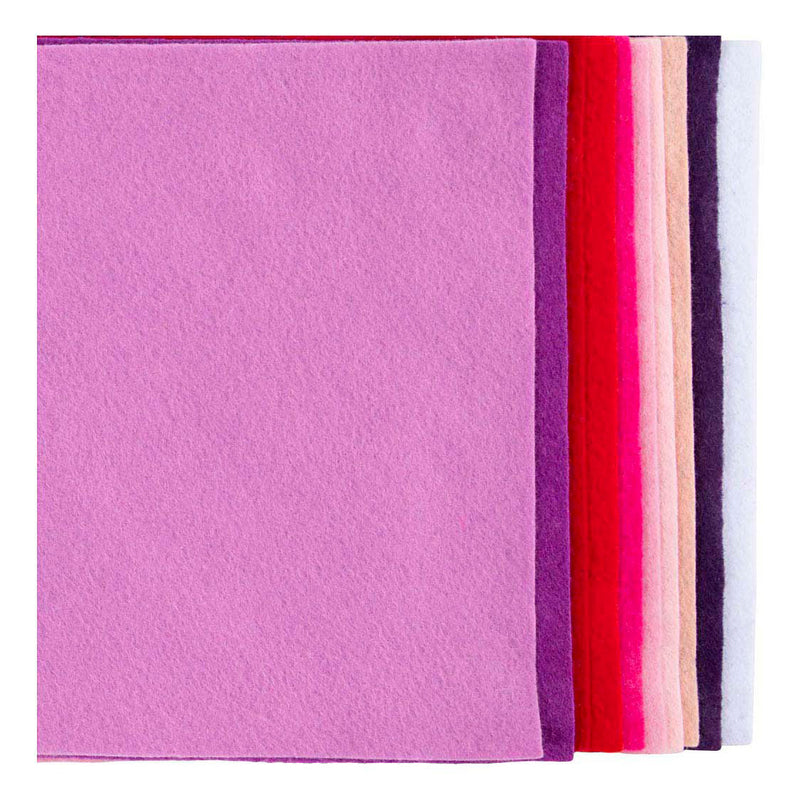 Load image into Gallery viewer, Creativ company hobbyvilt a4 dikte 2mm paars en roze harmonie - 10st.
