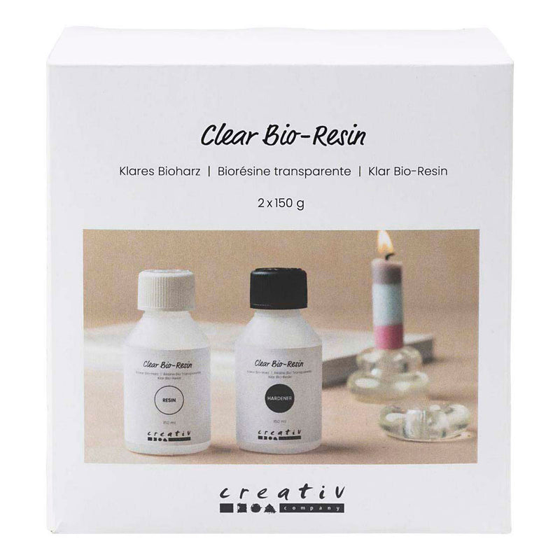 Load image into Gallery viewer, Creativ company transparante bio-hars - 2x150ml.
