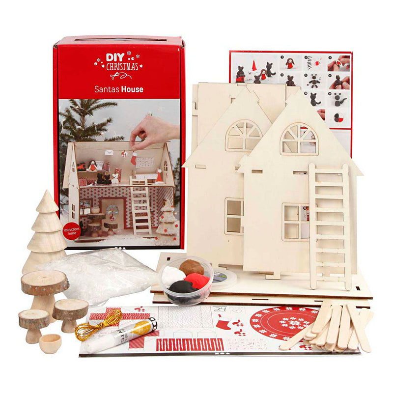 Load image into Gallery viewer, Creativ company hobbyset huis van de kerstman
