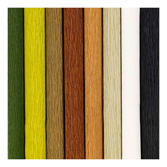 Creativ company https: www.cchobby.nl crepepapier-vel-25x60-cm-crepe-verhouding-180-105-gr-naturel-8-vel-1-doos