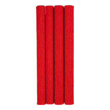 Creativ company crepepapier rood - 4st.