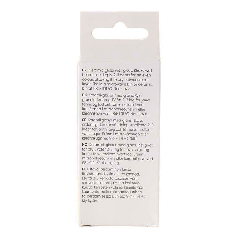 Load image into Gallery viewer, Creativ company keramiek glazuur 984-1101 c dekkend vanilla - 60ml
