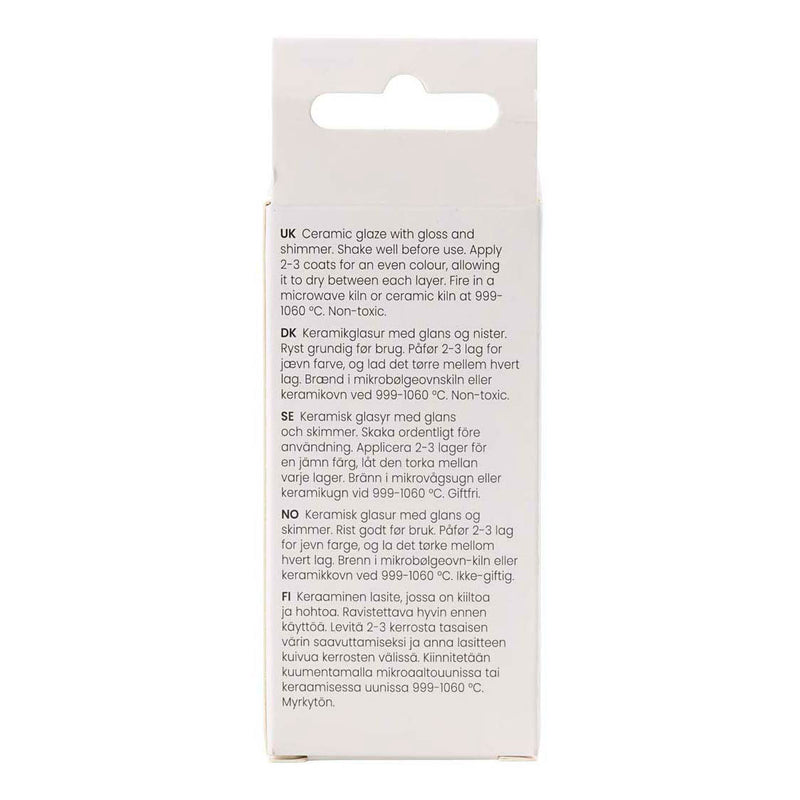 Load image into Gallery viewer, Creativ company gespikkeld keramiek glazuur 999-1060 c dekkend flower power - 60ml
