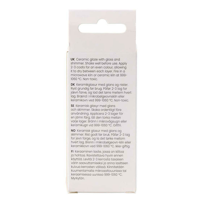 Load image into Gallery viewer, Creativ company gespikkeld keramiek glazuur 999-1060 c dekkend figaro - 60ml
