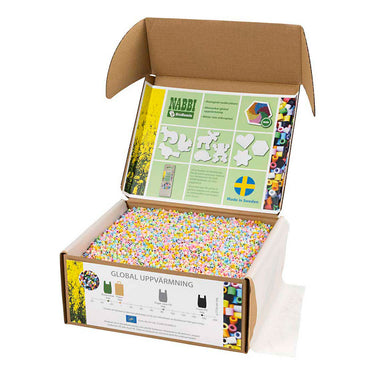Creativ company https: www.cchobby.nl biobeads-van-nabbi-afm-5x5-cm-medium-pastelkleuren-55000-stuk-1-doos