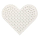 Creativ company http: www.cchobby.nl nabbi-biobeads-grondplaat-klein-hart-7x8-5-cm-medium-1-stuk
