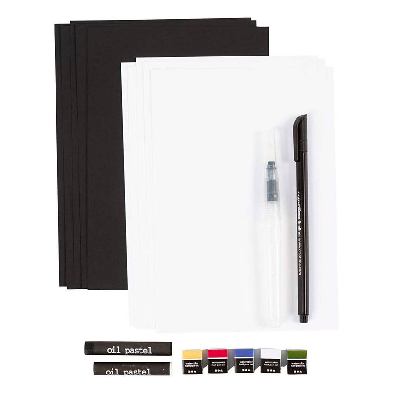 Afbeelding laden in galerijviewer, Creativ company https: www.cchobby.nl creatieve-box-aquarel-diverse-kleuren-1-doos
