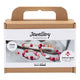 Creativ company http: www.cchobby.nl mini-hobbyset-sieraden-halsketting-en-armband-roze-1-doos
